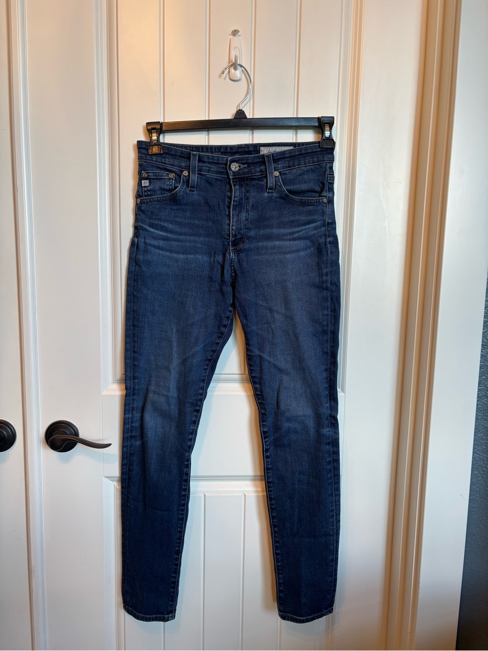 Ag Adriano Goldschmied Skinny Jeans in Deep Indigo